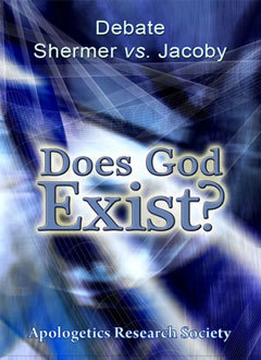 Debate 1 Does God Exist? Jacoby vs. Shermer